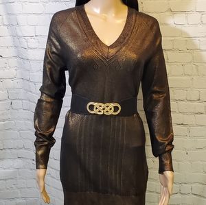 Marciano sweater dress (belt not included)
